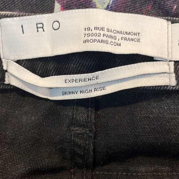 IRO | Experience | High Rise Skinny Jeans | Tilda | Size 24 - Picture 8 of 9